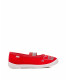 Детские туфли "Лодочка на резинке" BETTY красная вышивка (L-731B-1-KT) фото 4